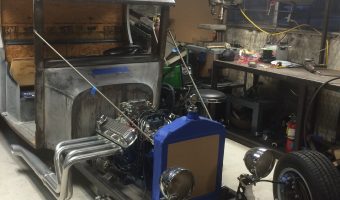 Photo from the Paddy Wagon build