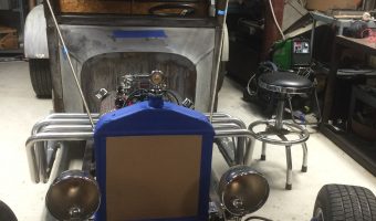 Photo from the Paddy Wagon build