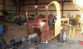 Photo from the Paddy Wagon build