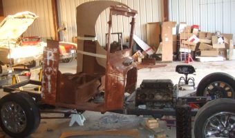 Photo from the Paddy Wagon build