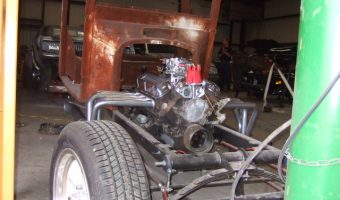 Photo from the Paddy Wagon build